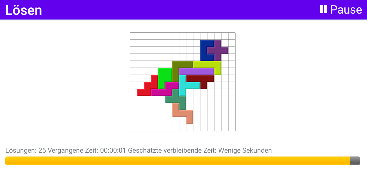 L&ouml;sungsprozess der Figure Adler